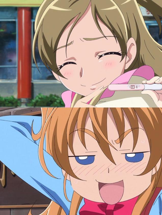 Illustration for article titled Anime Characters Announcing They're Pregnant Is a New Meme
